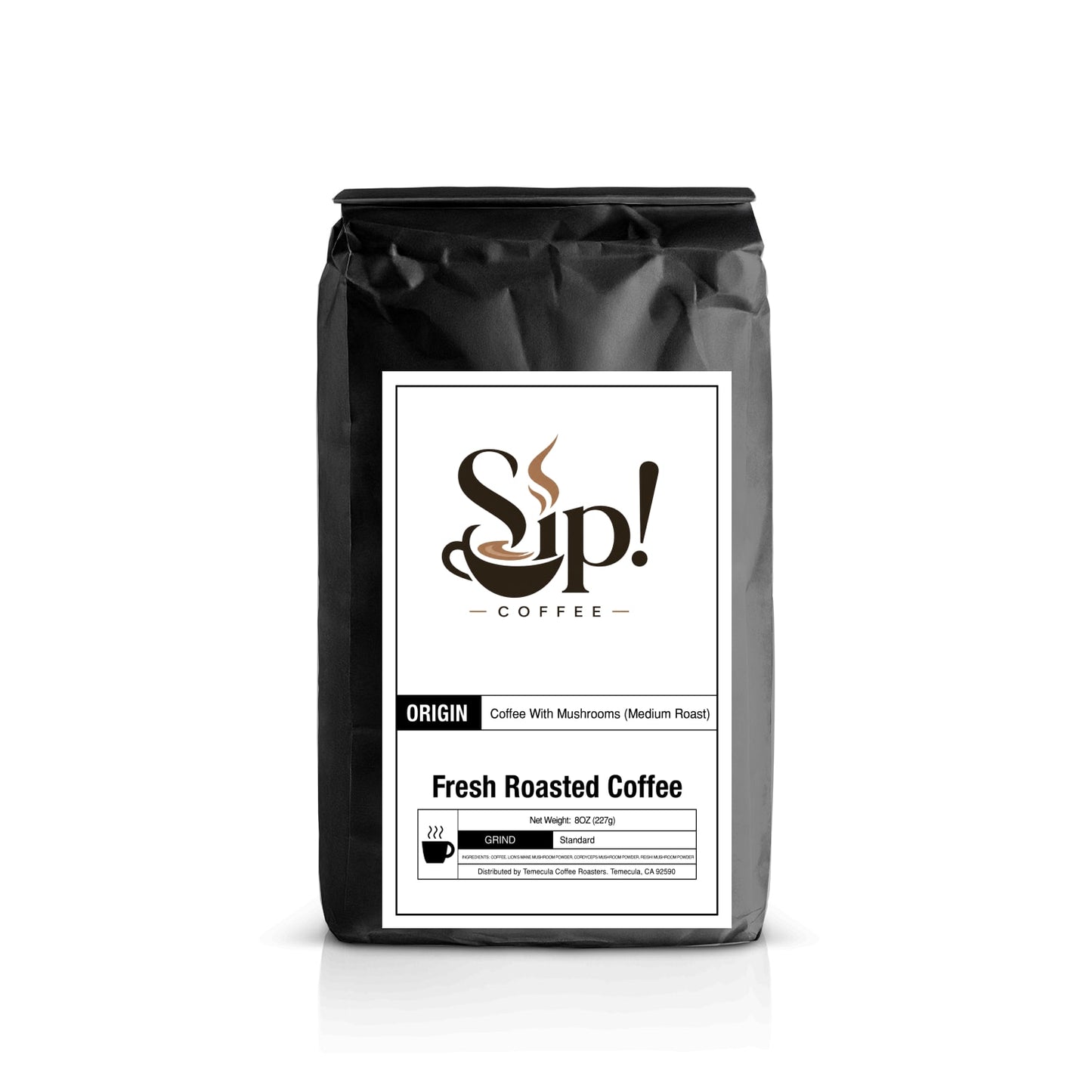 Coffee with Mushrooms Medium Roast
