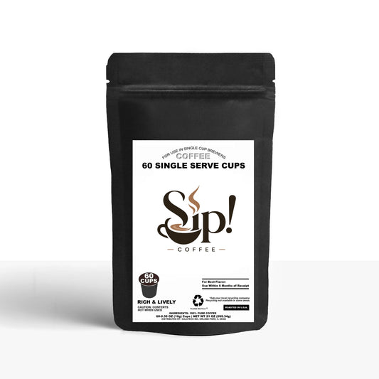 60 Pack Single Serve Coffee Capsules